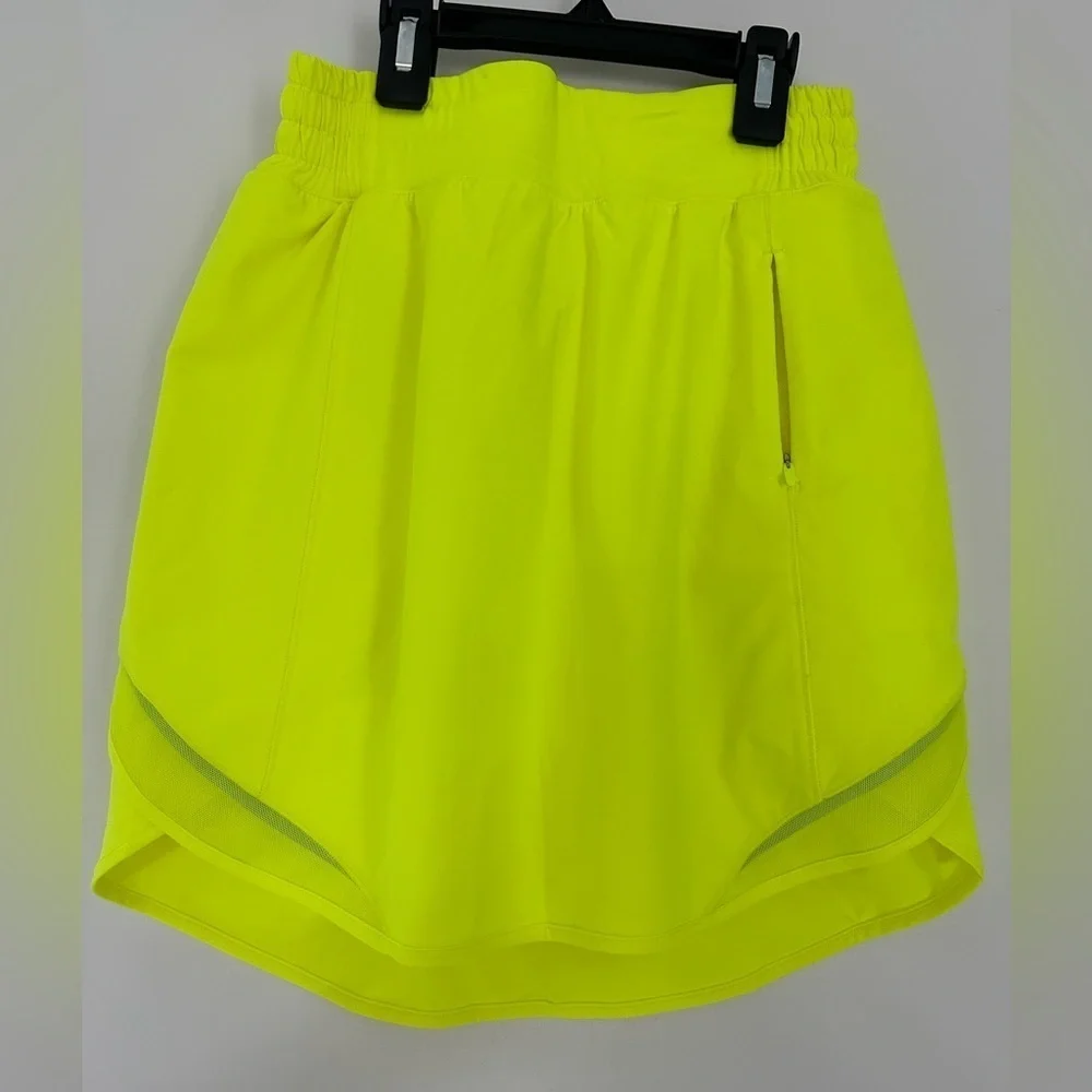 lululemon athletica Neon Yellow Skirt